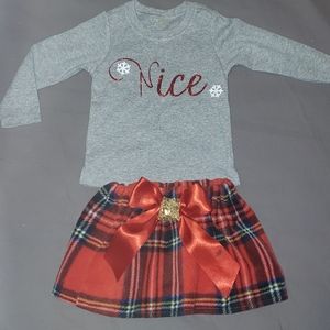 Christmas Two-Piece Toddler Outfit
